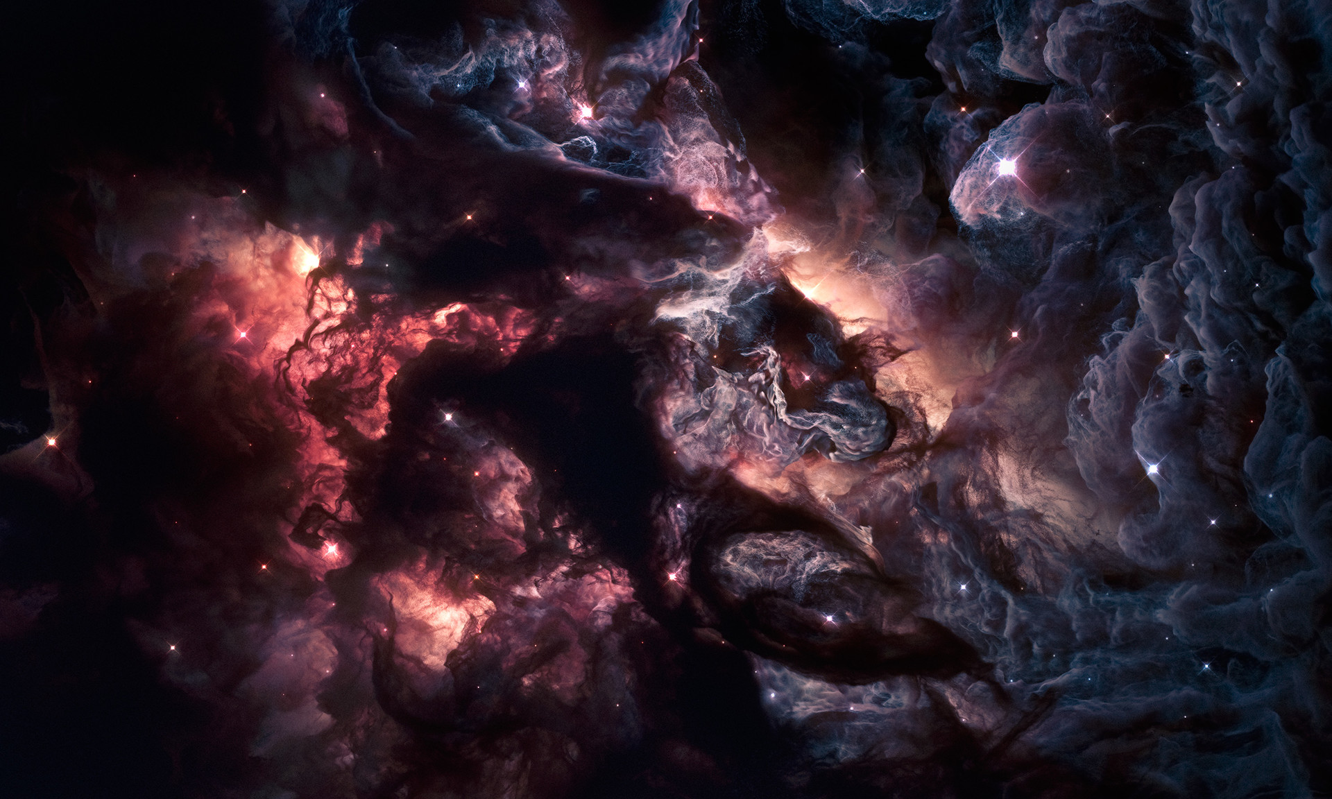 Free download wallpaper Stars, Nebula, Space, Sci Fi on your PC desktop