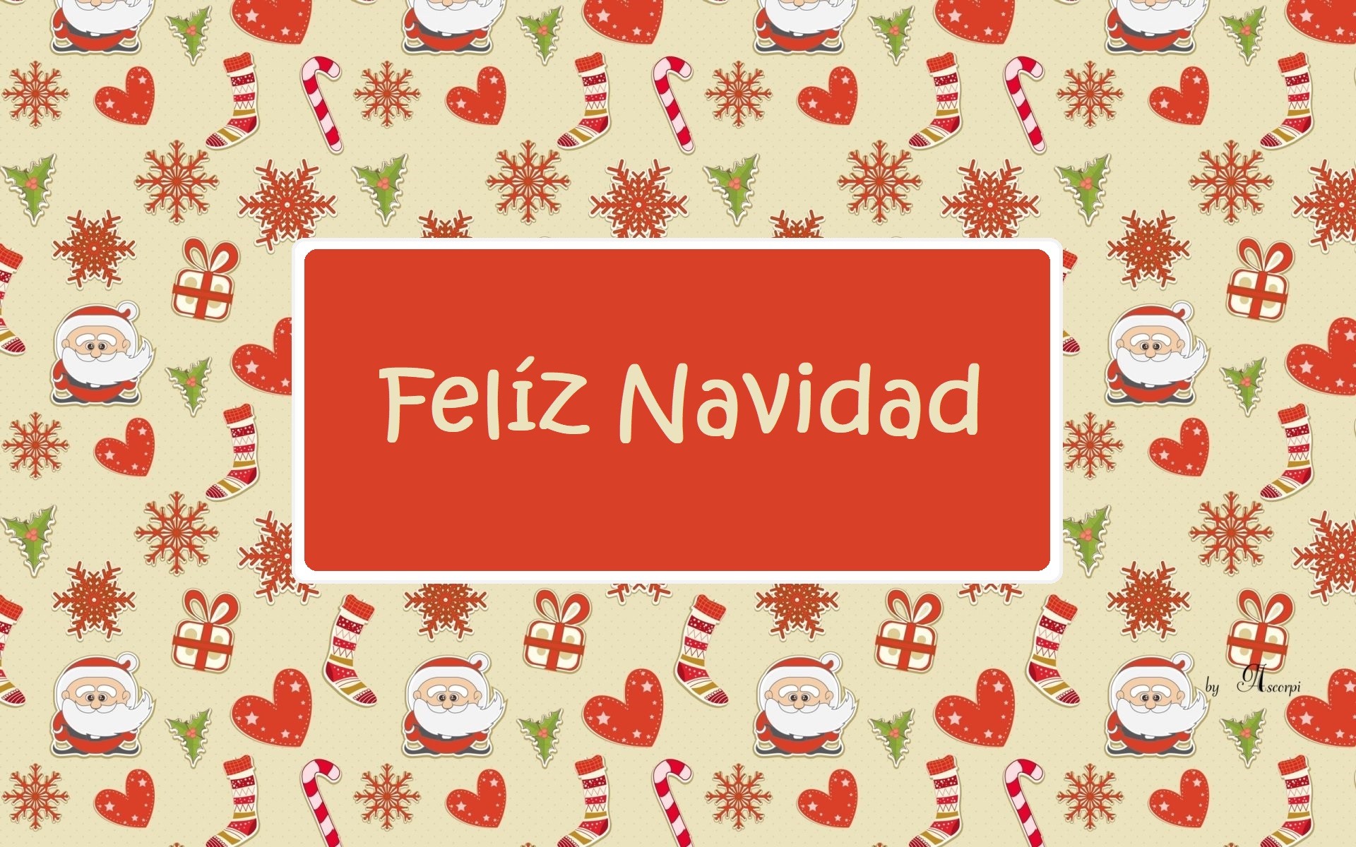 Download mobile wallpaper Christmas, Holiday, Gift, Heart, Snowflake, Santa, Merry Christmas for free.