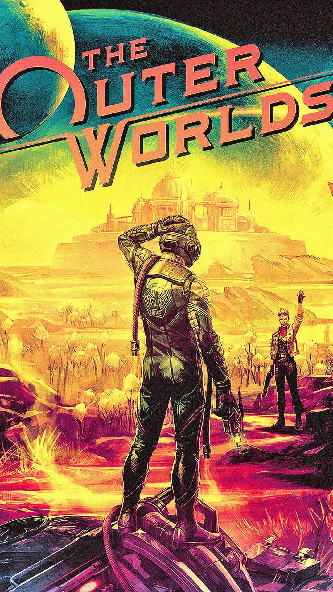 video game, the outer worlds Full HD