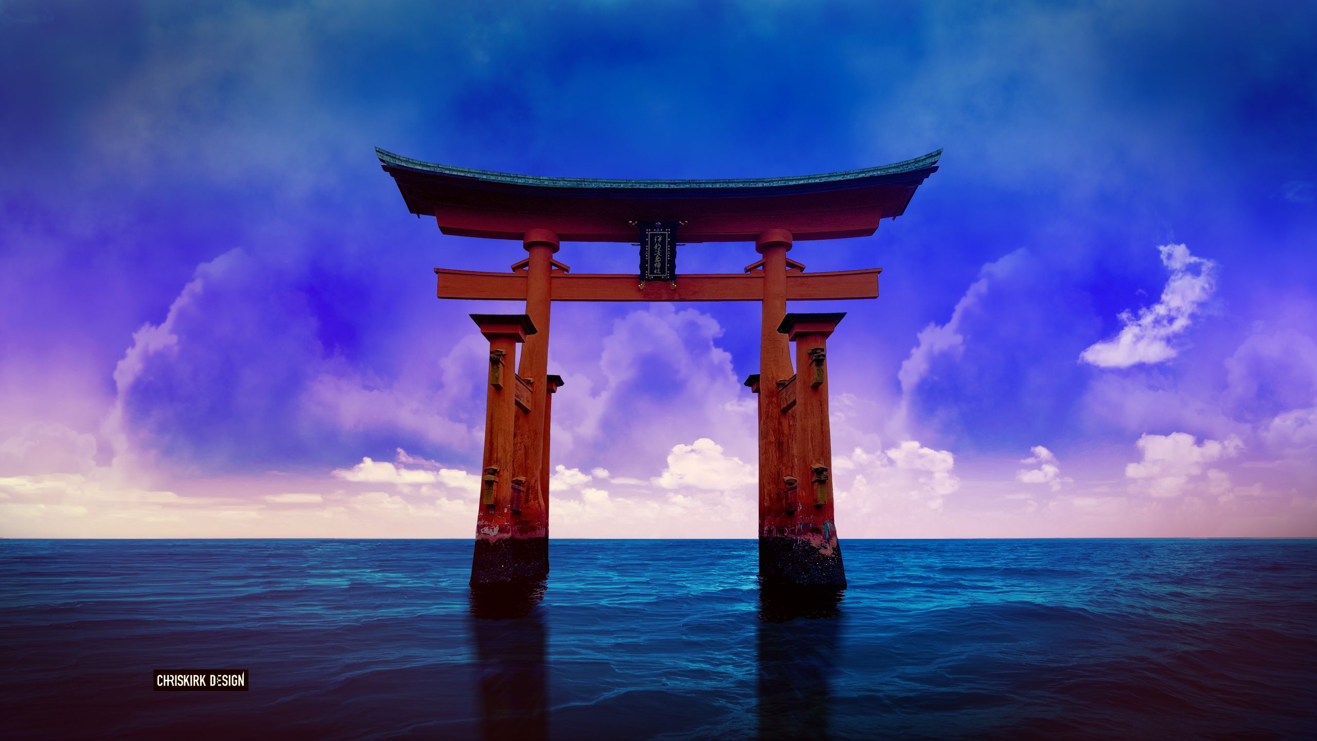 848498 télécharger l'image religieux, porte d'itsukushima, horizon, japonais, océan, mer, sanctuaire, torii - fonds d'écran et économiseurs d'écran gratuits
