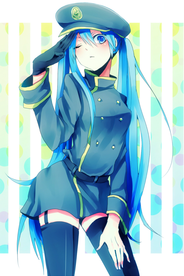 Descarga gratuita de fondo de pantalla para móvil de Vocaloid, Uniforme, Animado, Hatsune Miku.