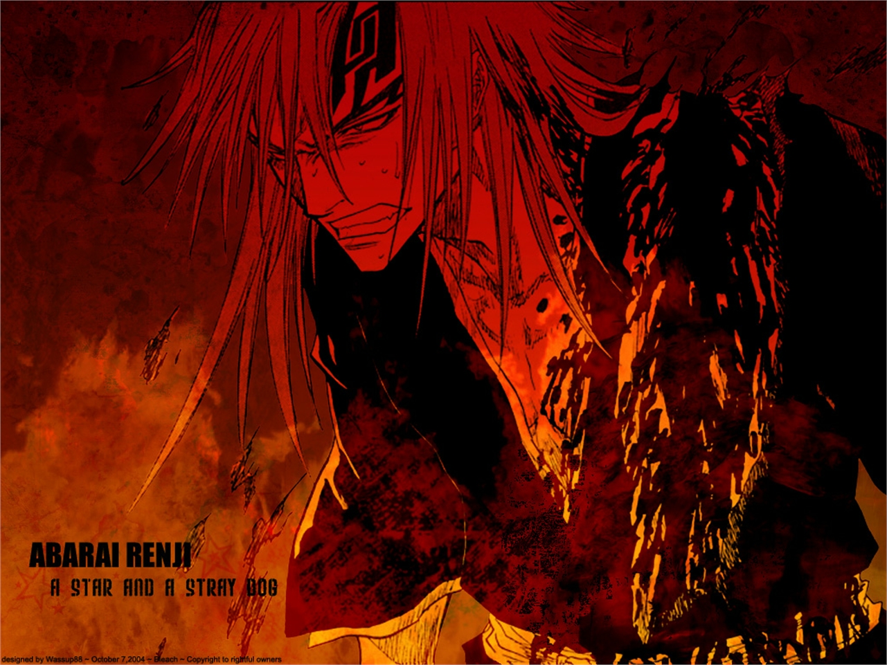 Handy-Wallpaper Bleach, Animes, Renji Abarai kostenlos herunterladen.