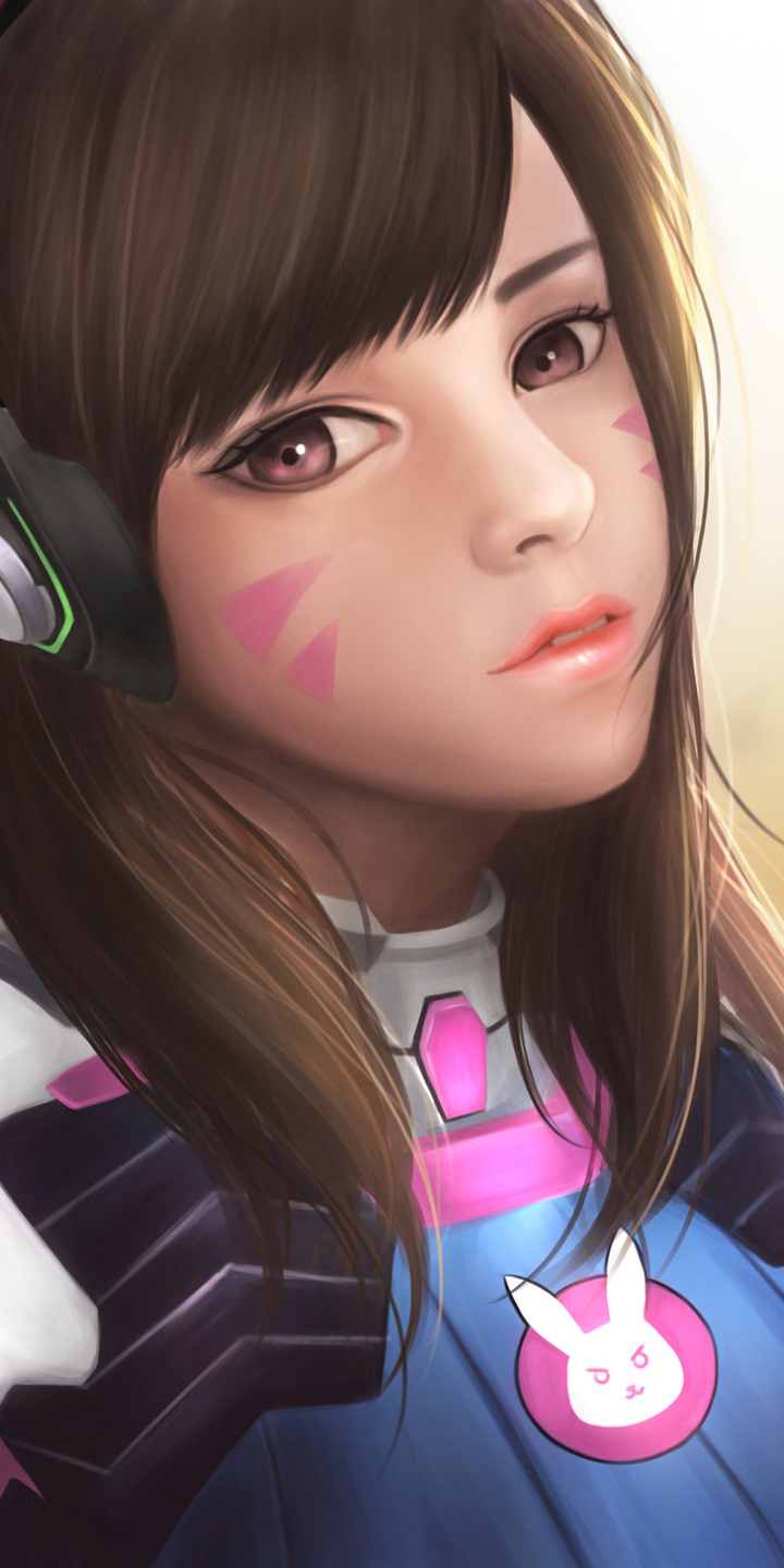 Скачати мобільні шпалери Відеогра, Надзор, D Va (Overwatch) безкоштовно.