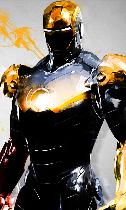 Handy-Wallpaper Iron Man, Comics kostenlos herunterladen.