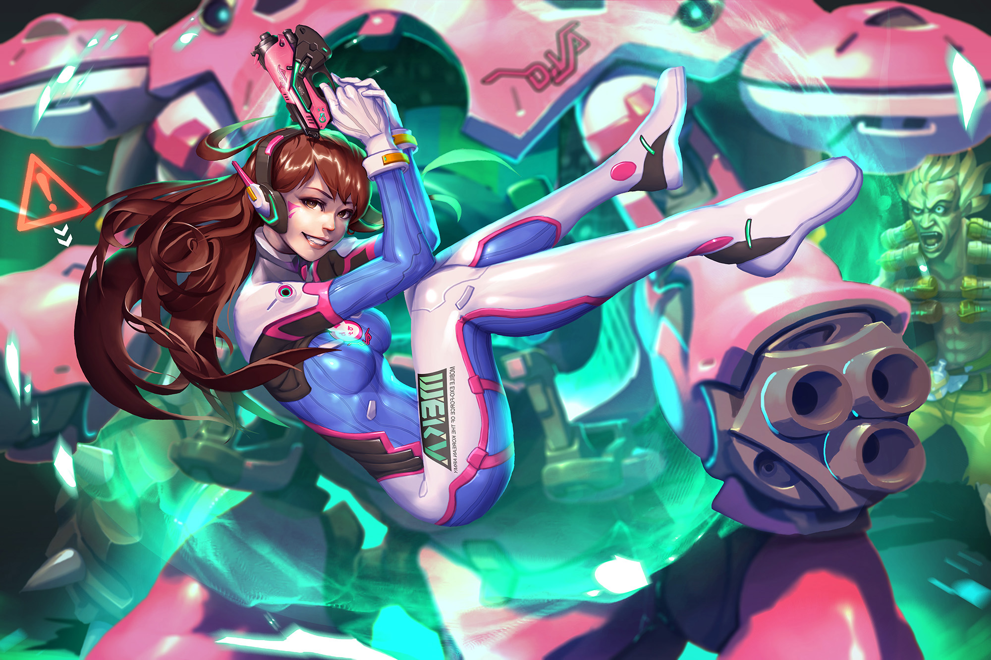 Download mobile wallpaper Overwatch, Video Game, D Va (Overwatch) for free.