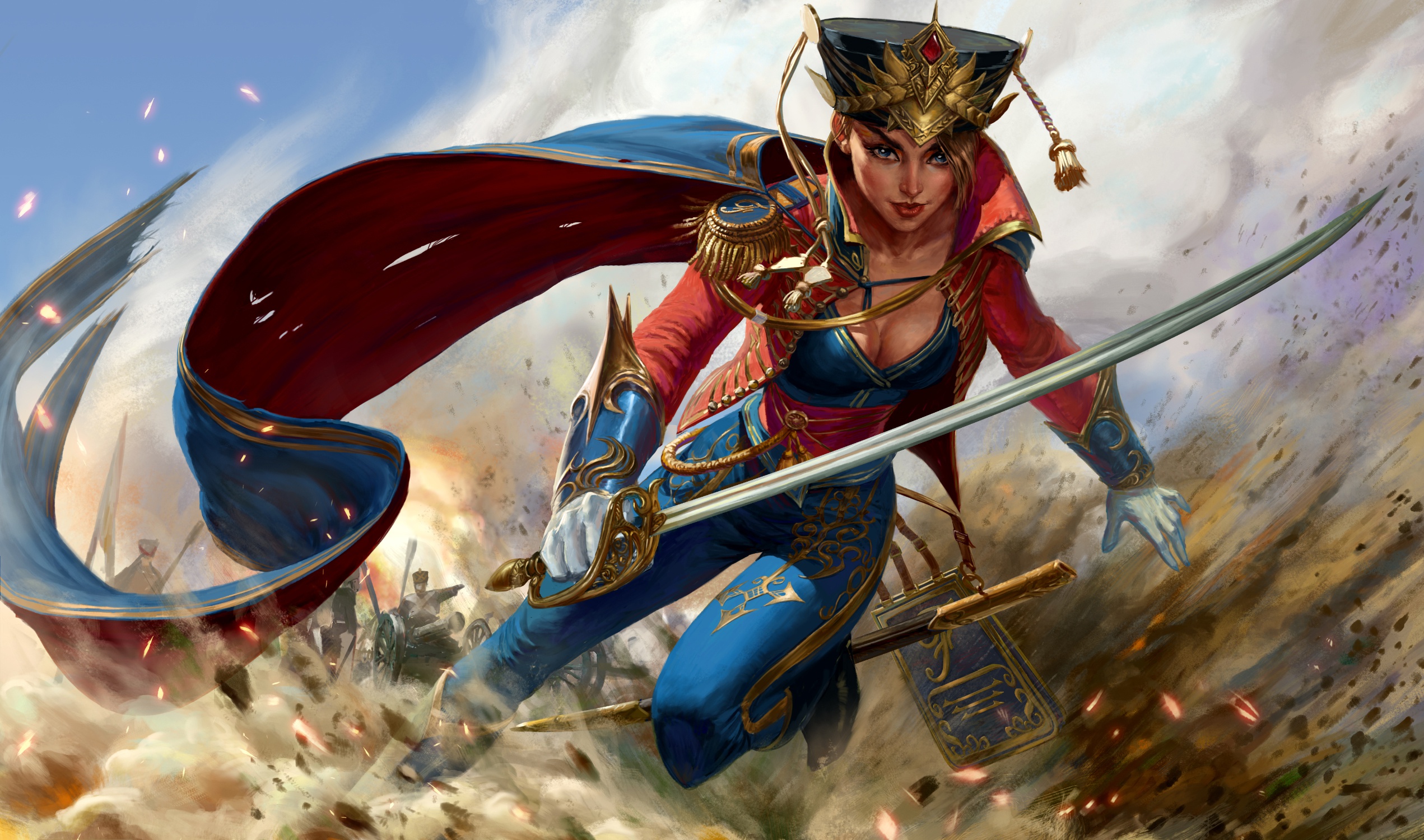 Free download wallpaper League Of Legends, Sword, Video Game, Woman Warrior, Fiora (League Of Legends) on your PC desktop