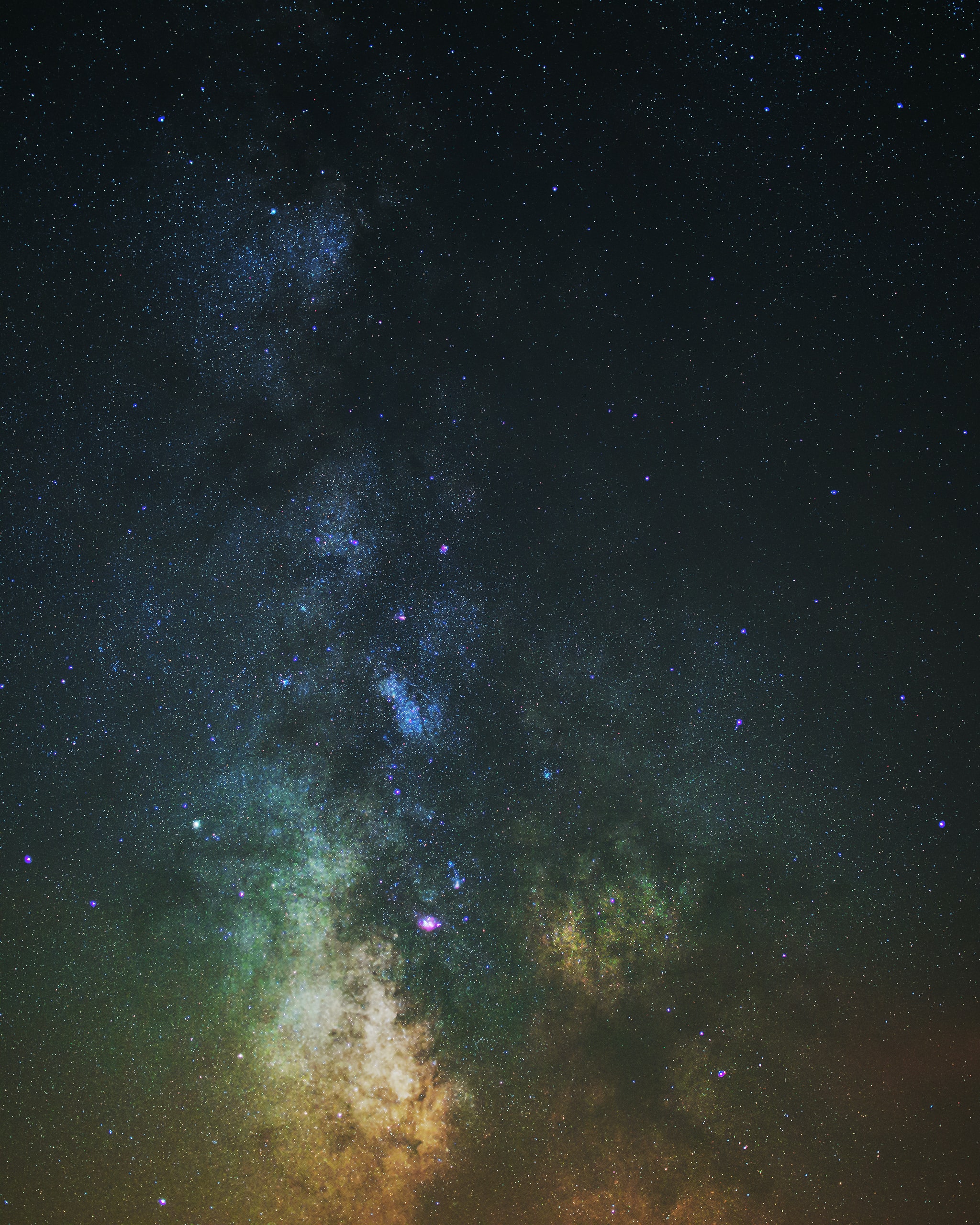 Descarga gratuita de fondo de pantalla para móvil de Estrellas, Abigarrado, Multicolor, Nebulosa, Galaxia, Universo.