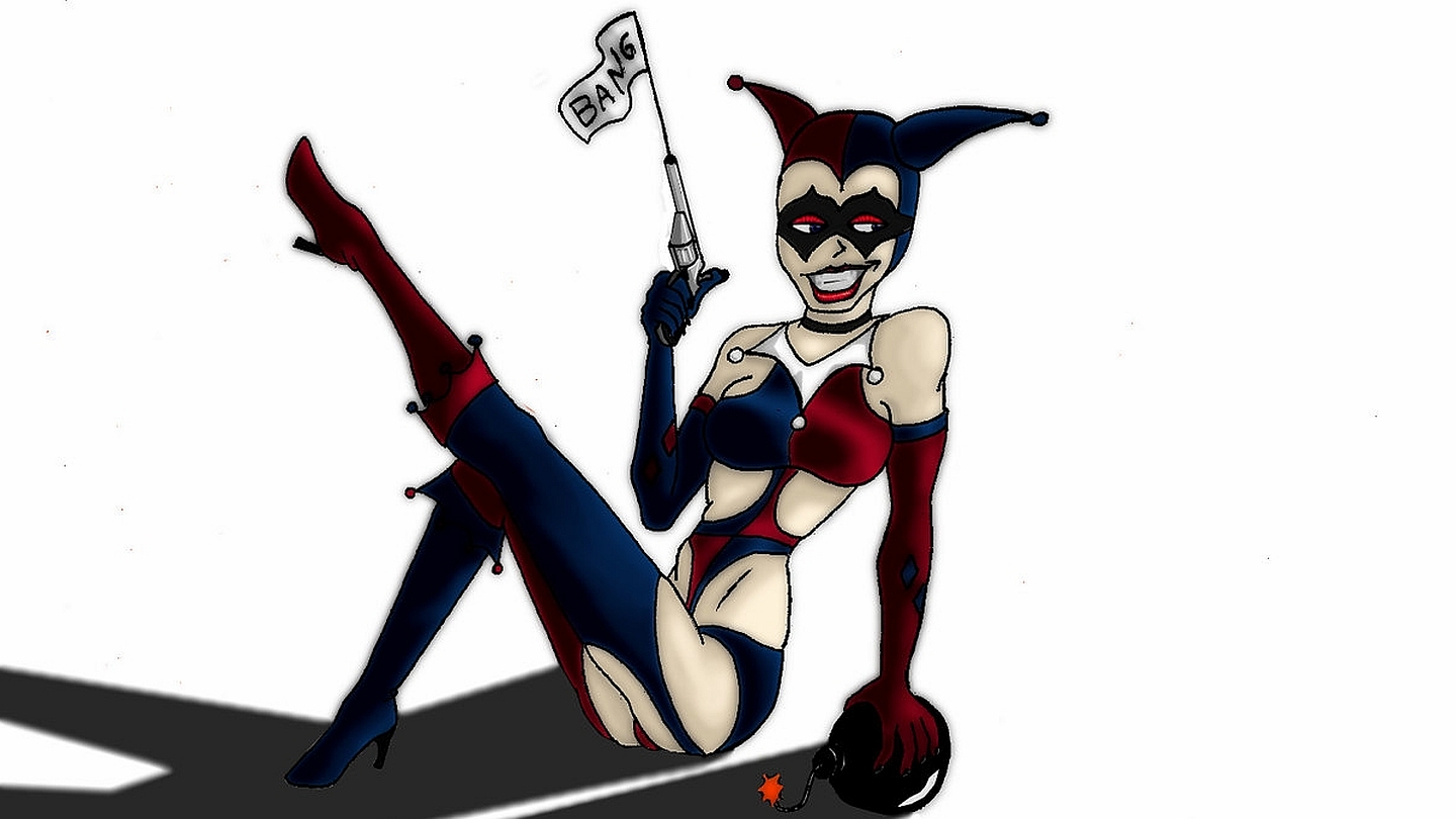 Baixe gratuitamente a imagem História Em Quadrinhos, Harley Quinn na área de trabalho do seu PC