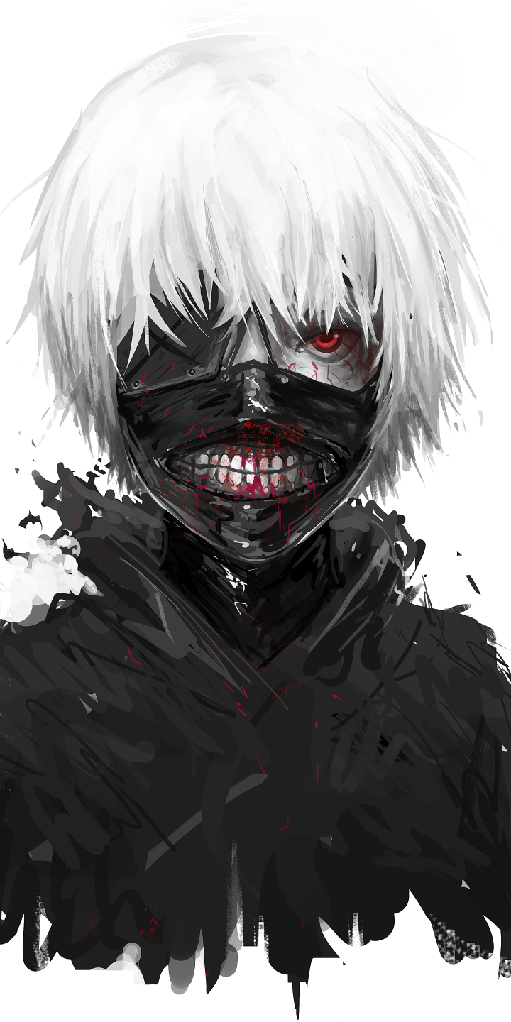 Handy-Wallpaper Animes, Ken Kanek, Tokyo Ghoul kostenlos herunterladen.