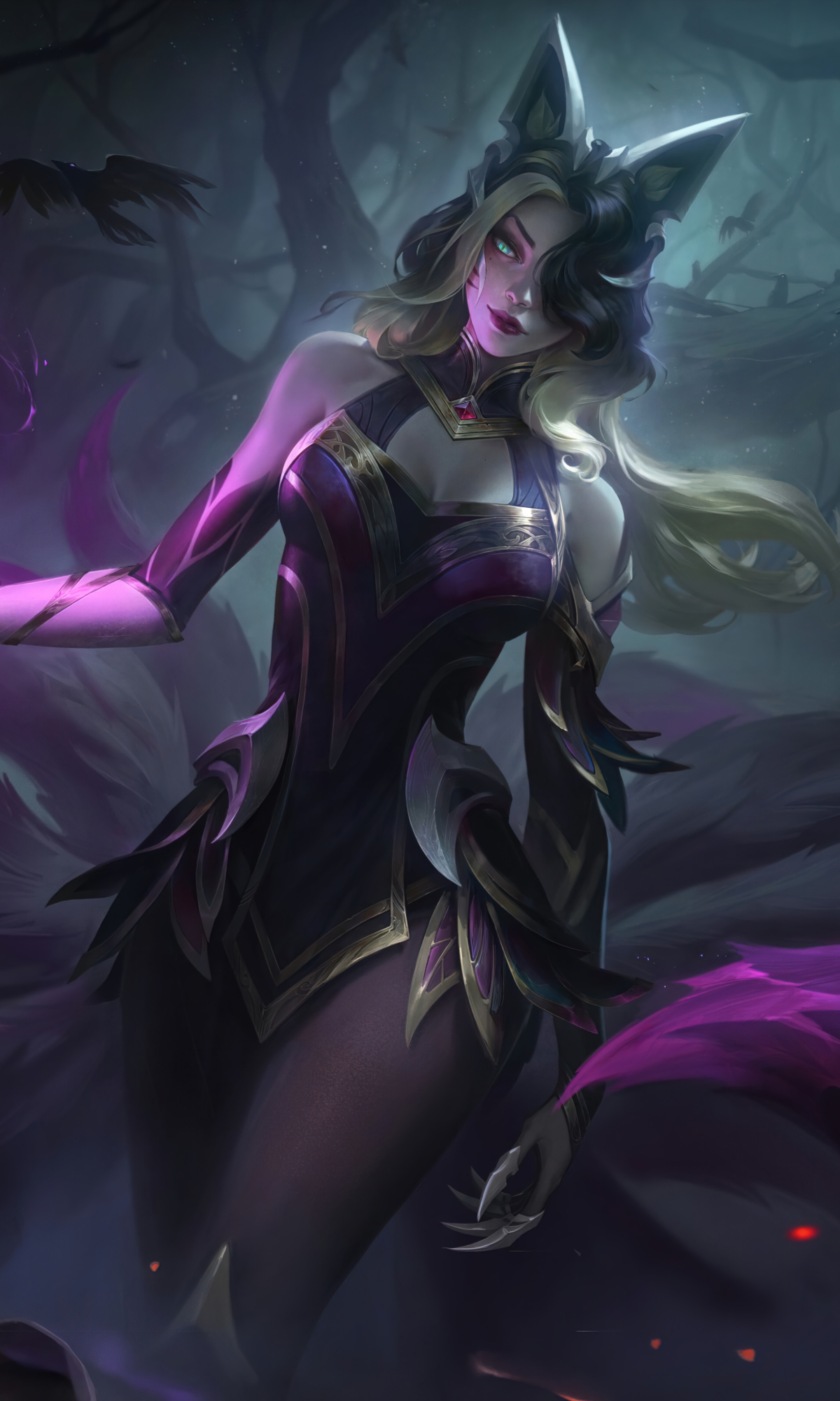 Descarga gratuita de fondo de pantalla para móvil de League Of Legends, Videojuego, Ahri (Liga De Leyendas).