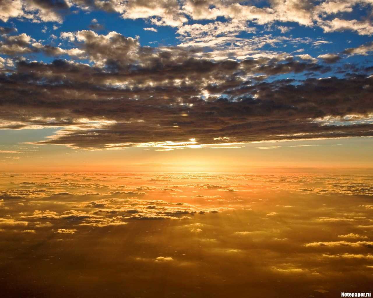 Download mobile wallpaper Clouds, Sky, Sun, Landscape for free.
