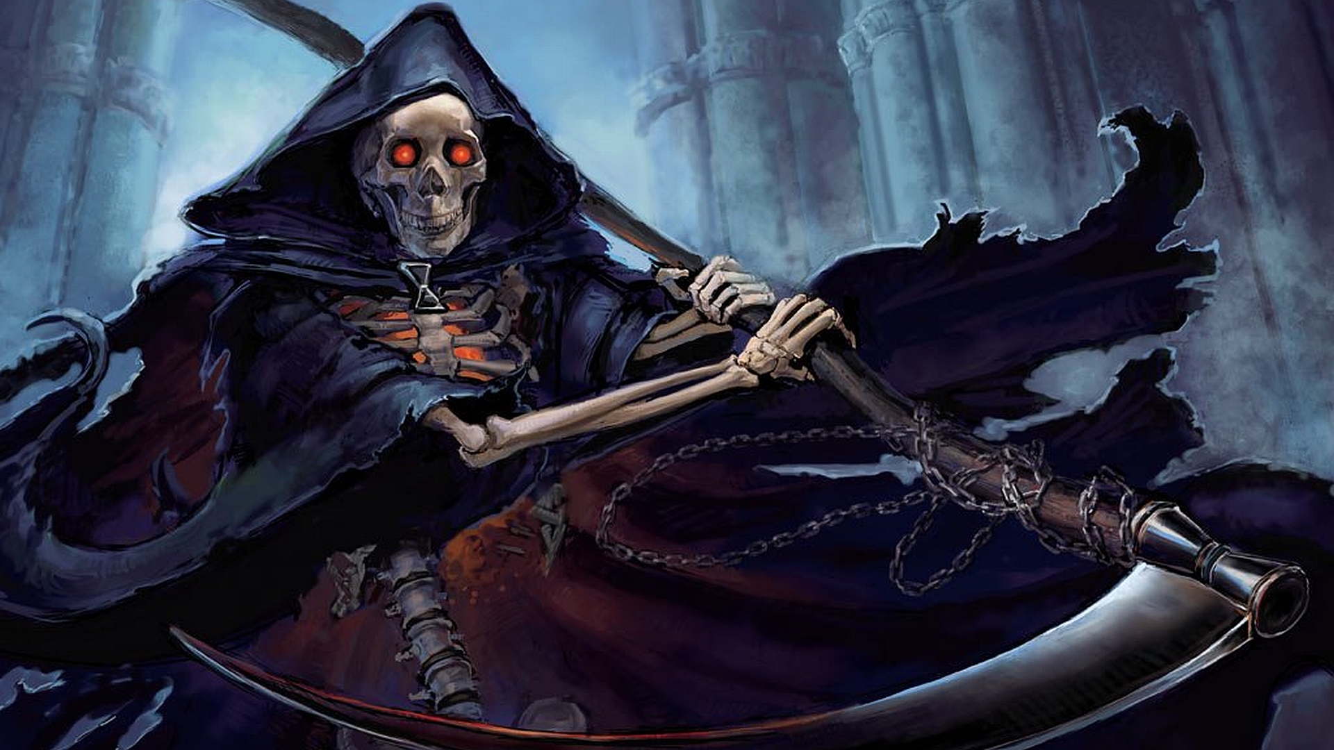 Free download wallpaper Grim Reaper, Dark on your PC desktop