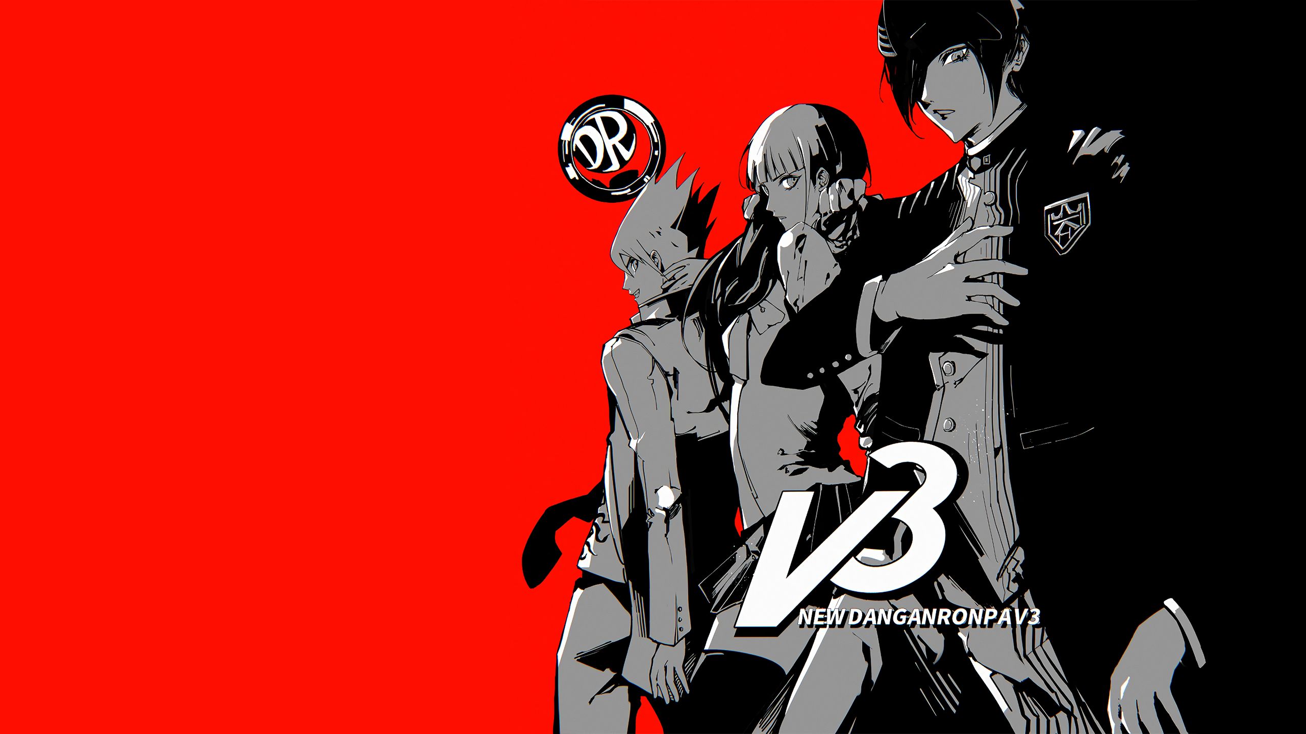 video game, danganronpa v3: killing harmony, kaito momota, maki harukawa, persona 5, shuichi saihara, danganronpa