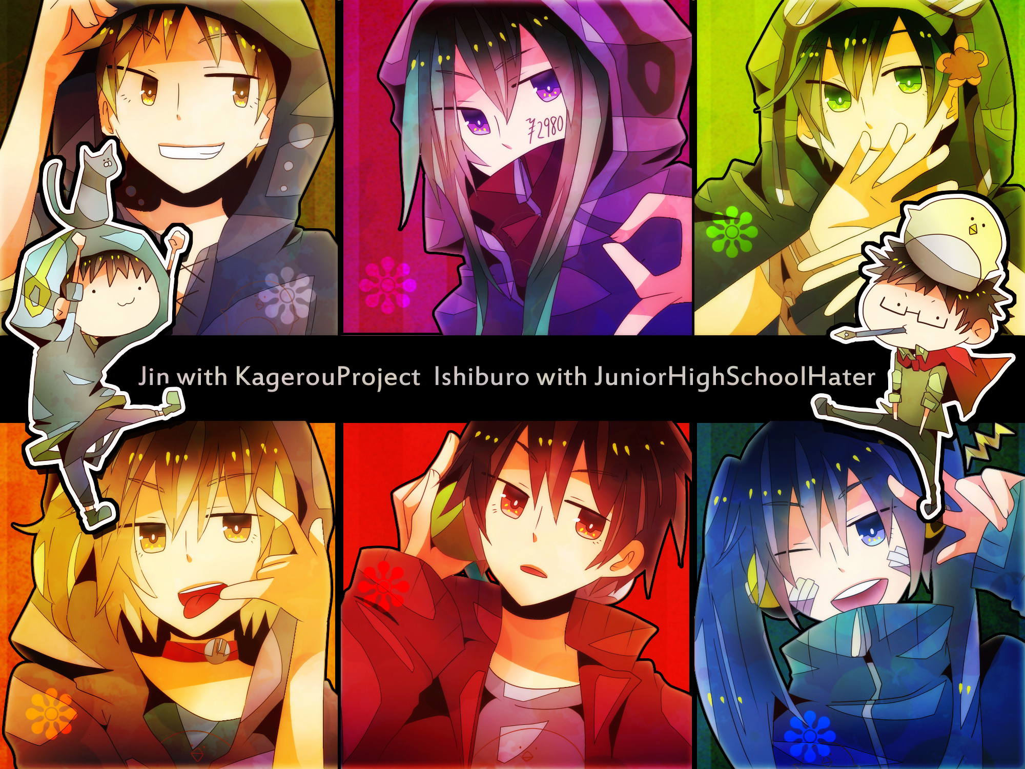 Baixe gratuitamente a imagem Anime, Projeto Kagerou na área de trabalho do seu PC