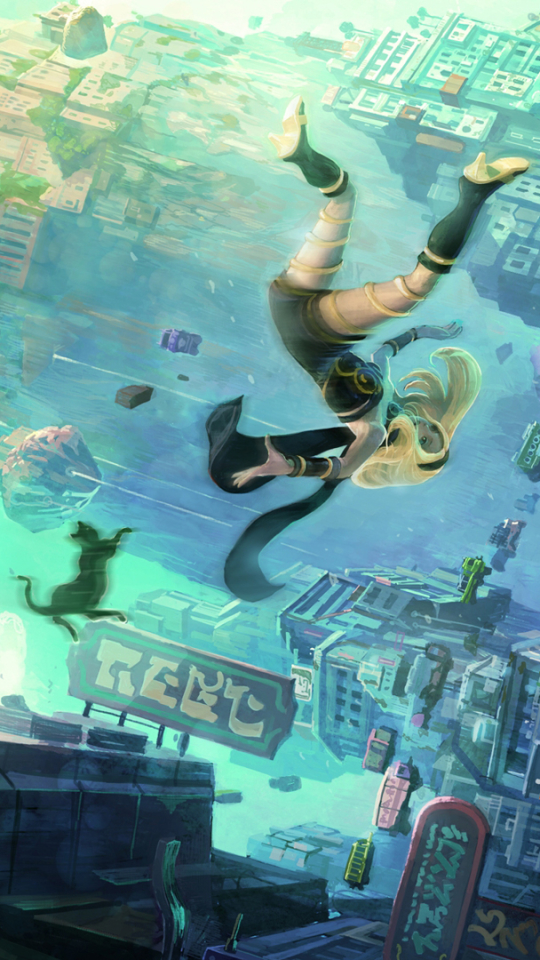 Download mobile wallpaper Video Game, Gravity Rush for free.
