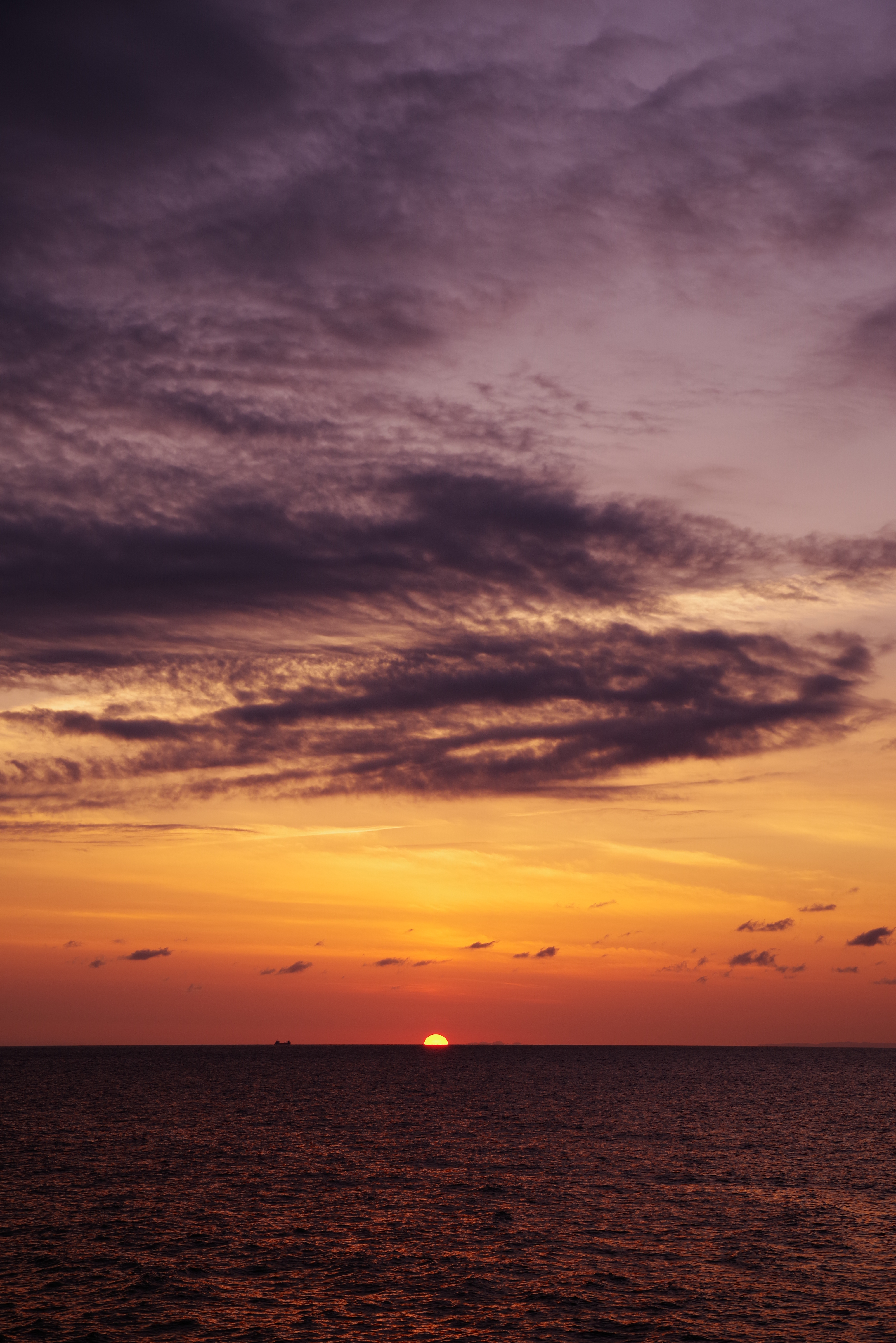 Laden Sie das Natur, Sunset, Sun, Horizont, Blendung, Wasser-Bild kostenlos auf Ihren PC-Desktop herunter