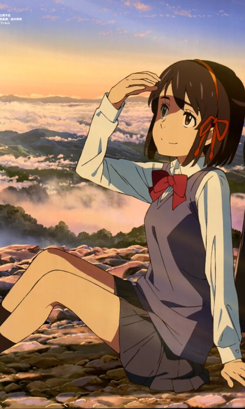 Téléchargez des papiers peints mobile Animé, Your Name, Kimi No Na Wa, Mitsuha Miyamizu gratuitement.