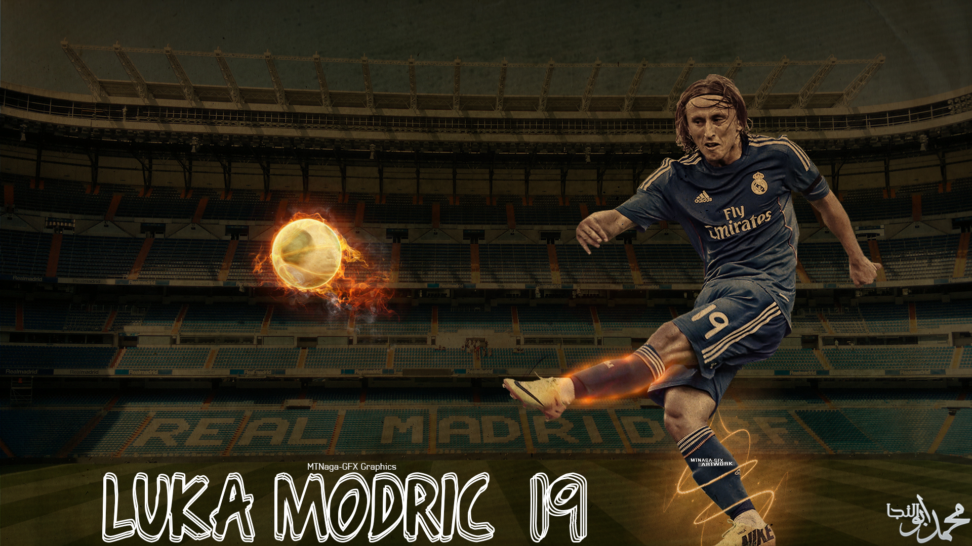 Baixar papel de parede para celular de Esportes, Futebol, Real Madrid C F, Luka Modrić gratuito.