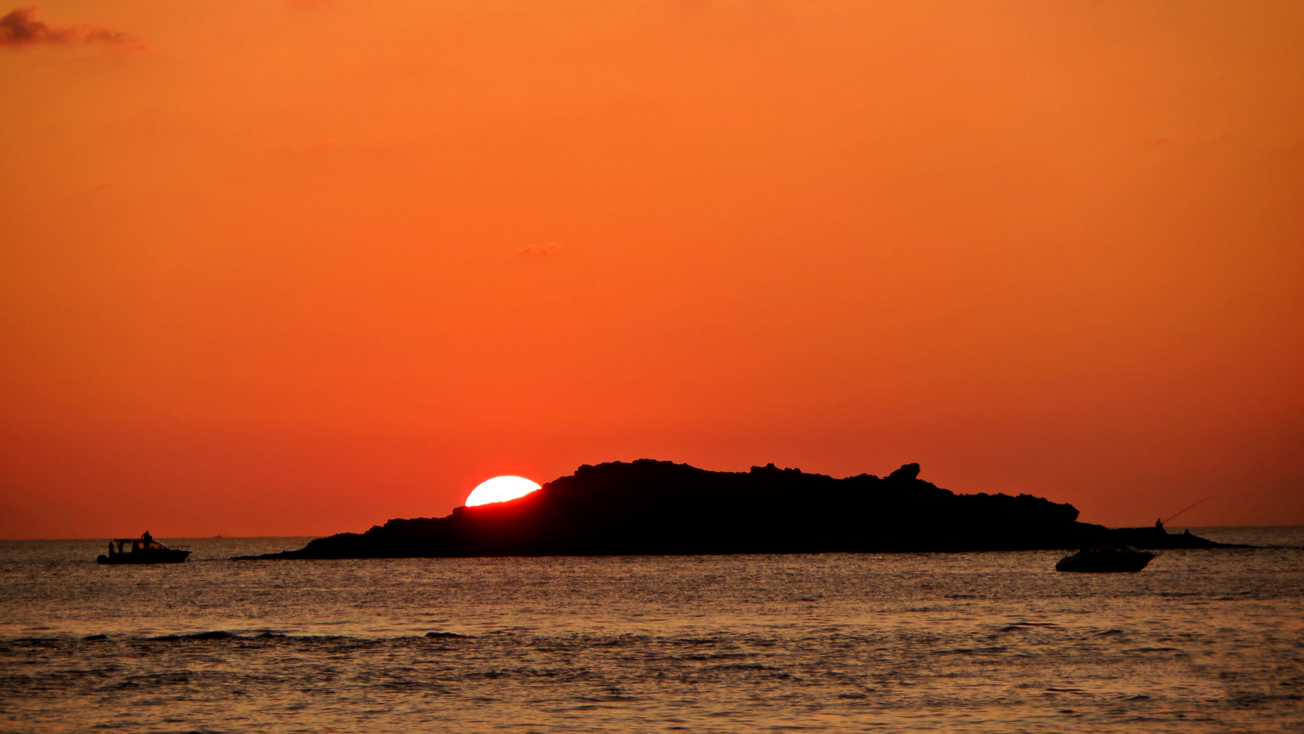 Free download wallpaper Sunset, Sky, Sea, Africa, Photography, Mediterranean, Fishing, Algeria on your PC desktop