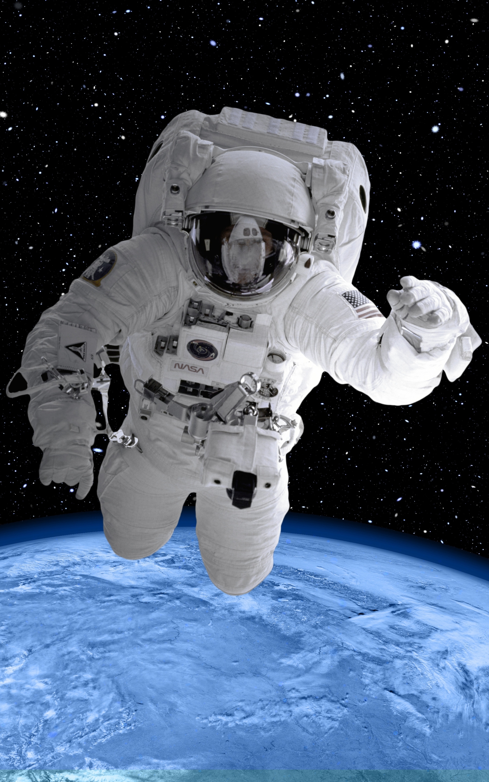 Download mobile wallpaper Sci Fi, Astronaut for free.