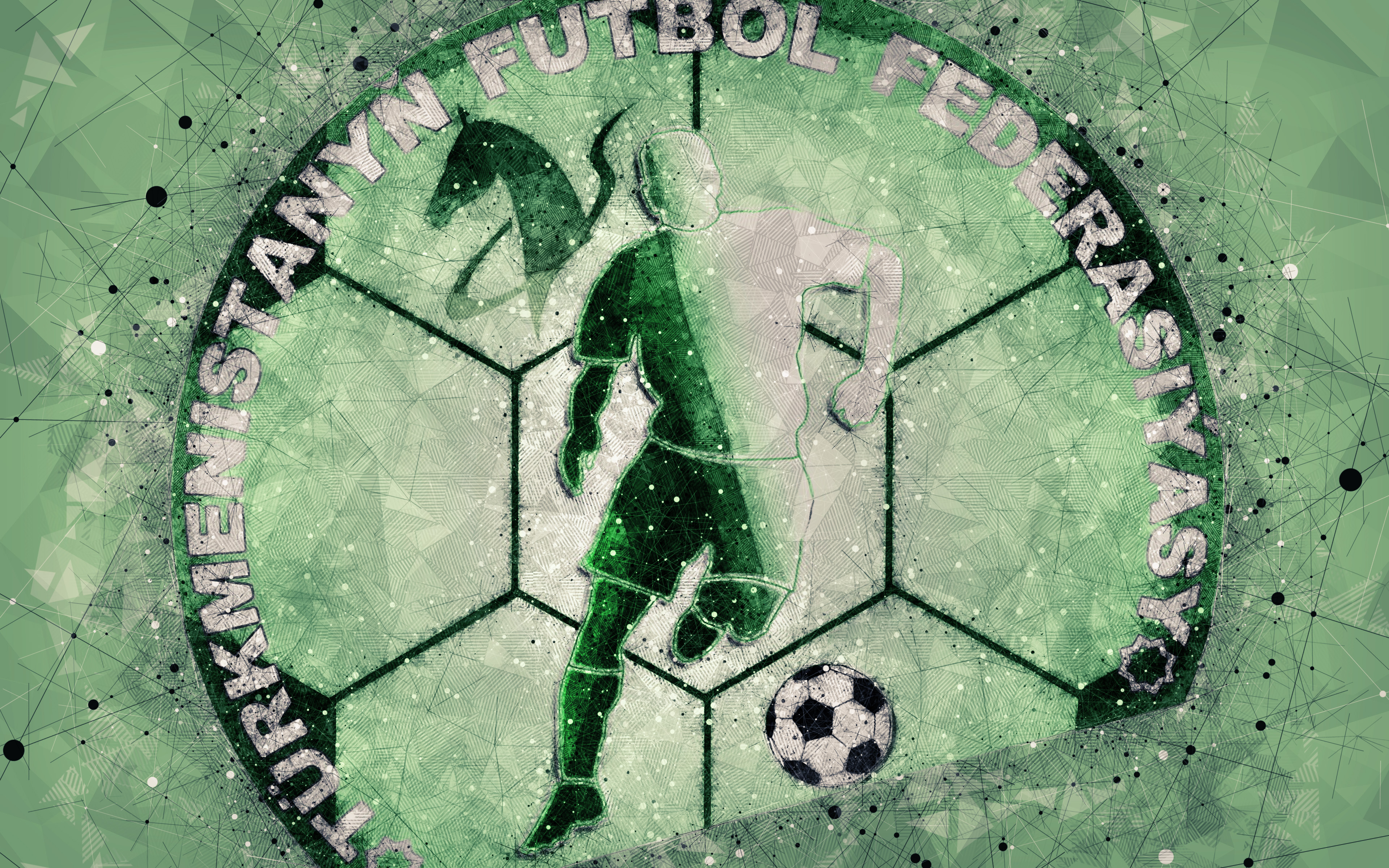 sports, turkmenistan national football team, emblem, logo, soccer, turkmenistan