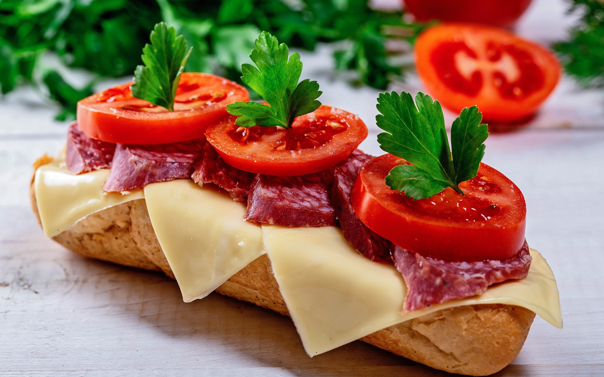 Handy-Wallpaper Tomate, Sandwich, Käse, Nahrungsmittel kostenlos herunterladen.