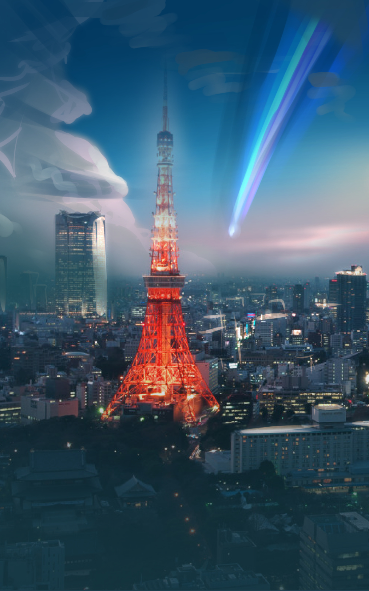 Téléchargez des papiers peints mobile Animé, Your Name, Kimi No Na Wa gratuitement.