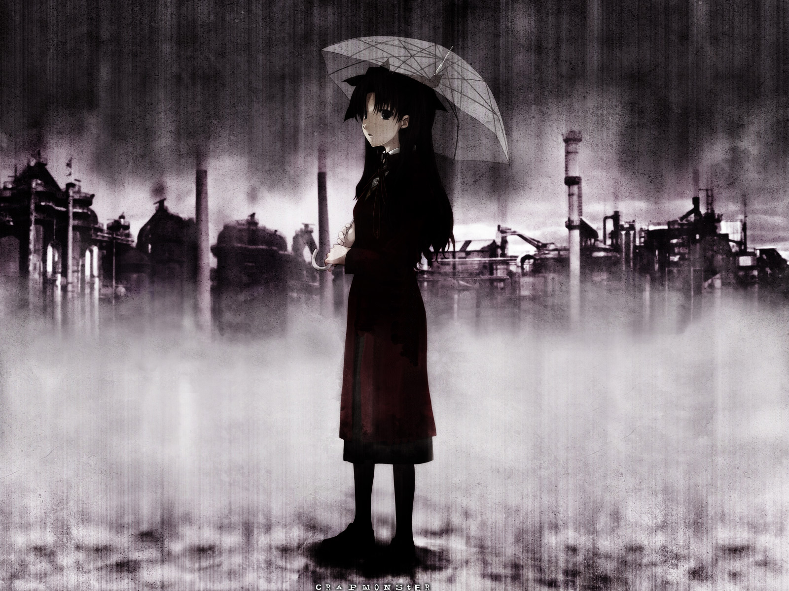 Téléchargez gratuitement l'image Animé, Fate/stay Night, Rin Tohsaka, Destin Série sur le bureau de votre PC
