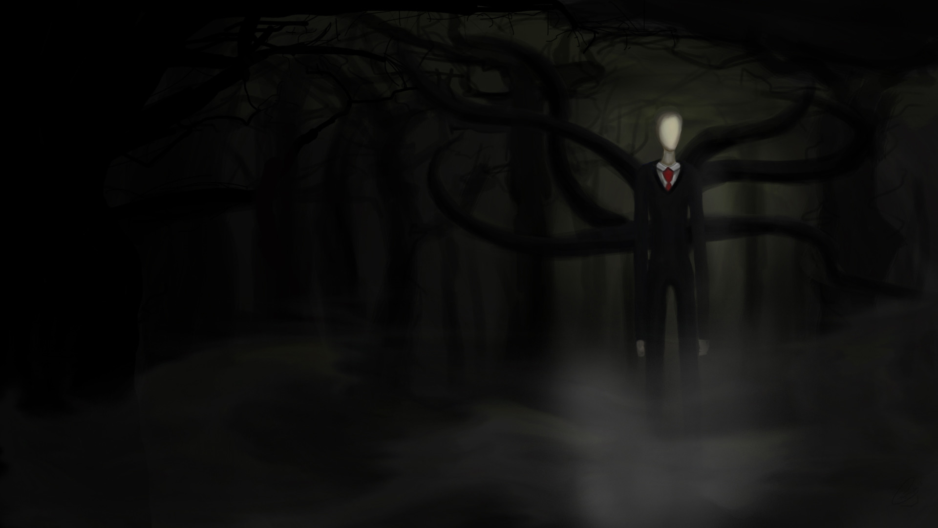 video game, slender: the eight pages
