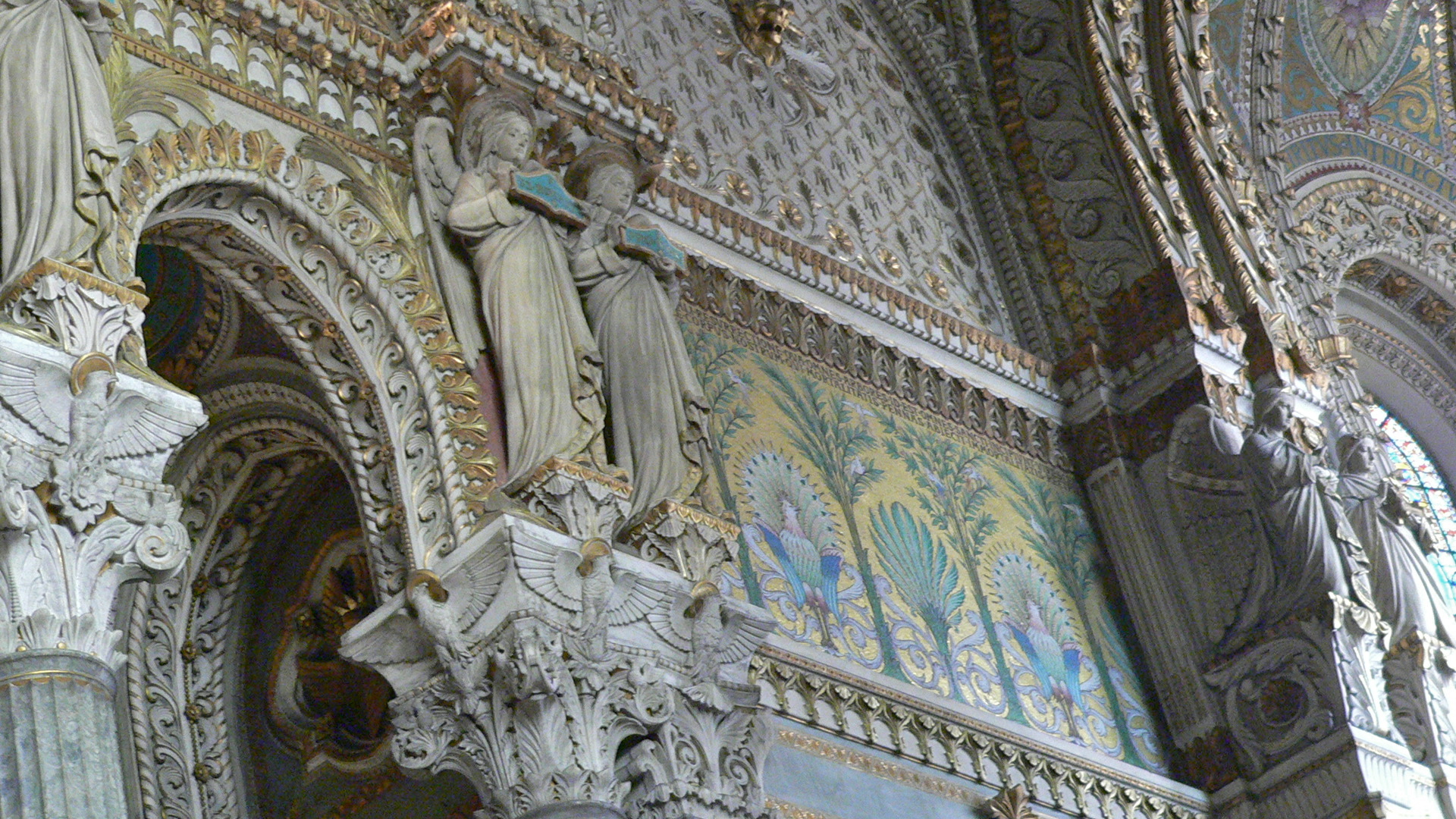 religious, basilica of notre dame de fourvière, basilicas