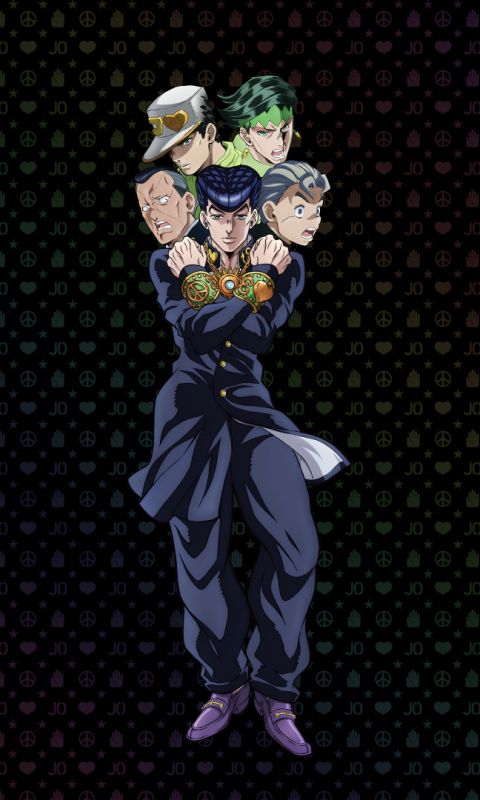 Téléchargez des papiers peints mobile Animé, Jojo's Bizarre Adventure, Josuke Higashikata gratuitement.