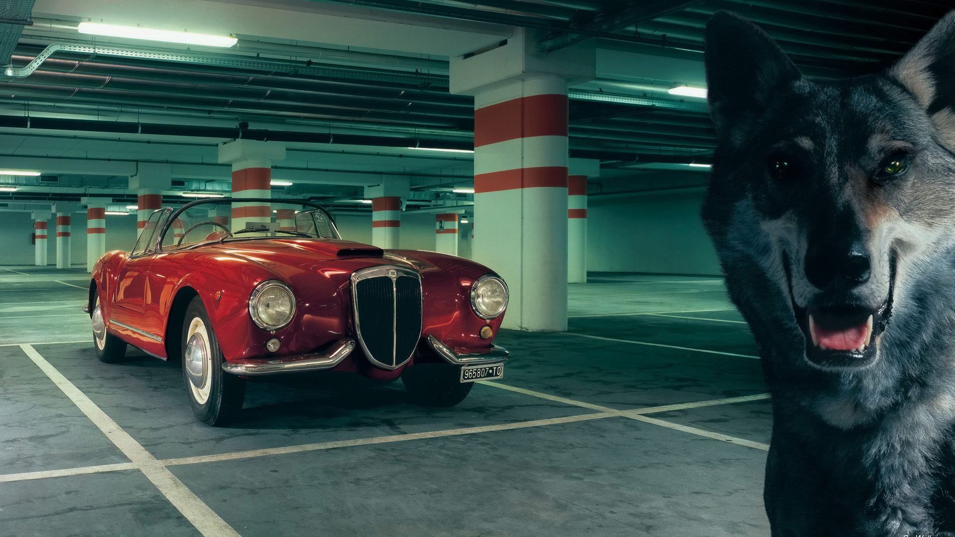 Meilleurs fonds d'écran 1955 Lancia Aurélia B24 S pour l'écran du téléphone