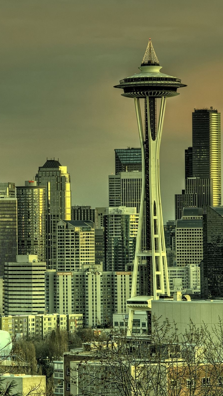 Descarga gratuita de fondo de pantalla para móvil de Ciudades, Seattle, Hecho Por El Hombre.