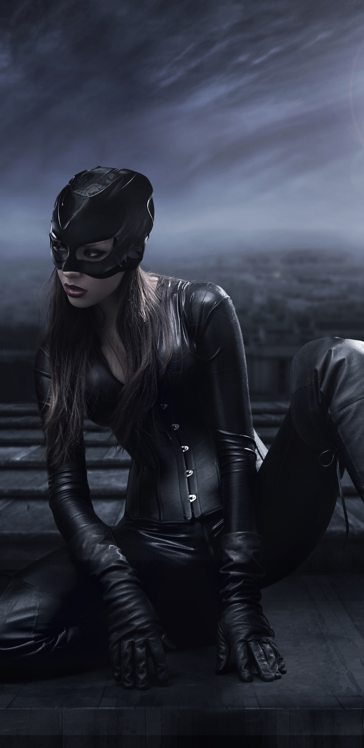 Download mobile wallpaper Catwoman, Women, Dc Comics, Cosplay for free.
