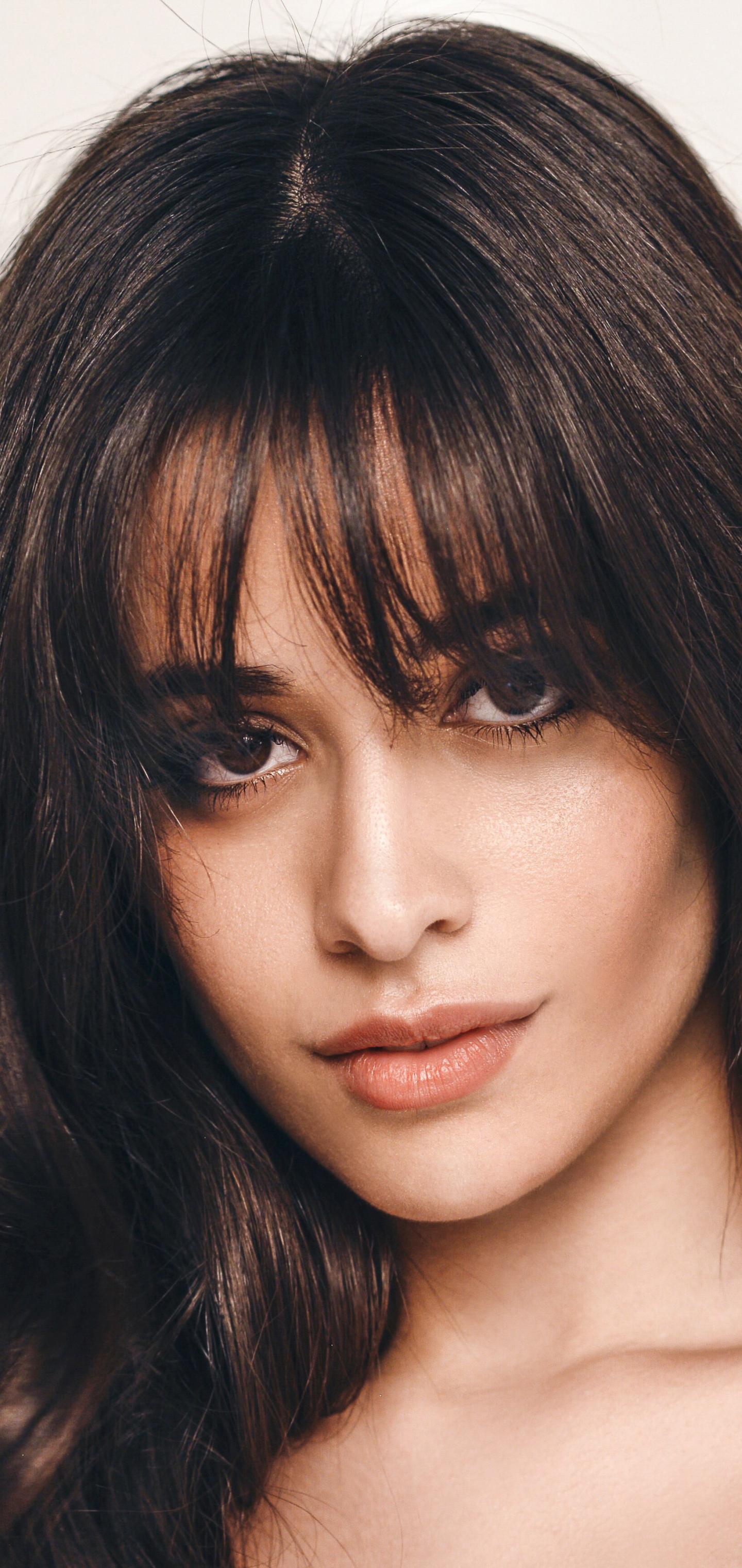 Download mobile wallpaper Music, Singer, Brunette, Brown Eyes, Latina, Camila Cabello for free.