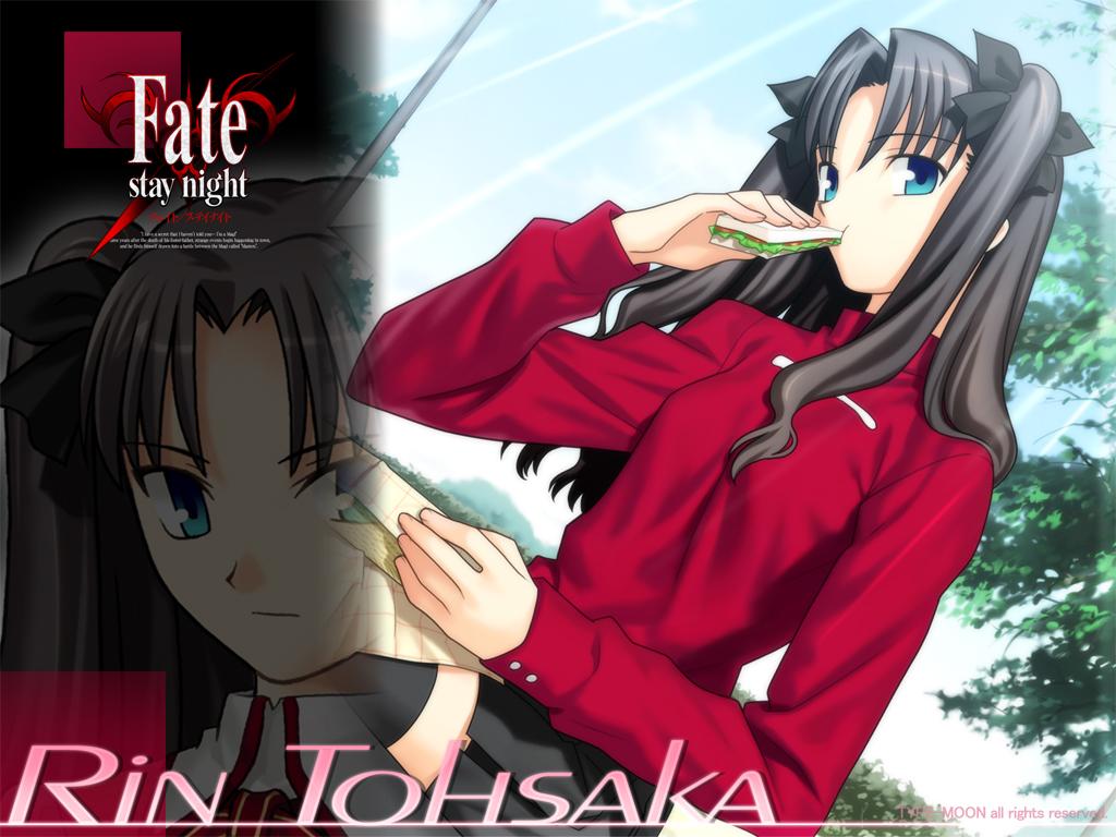 Laden Sie das Animes, Fate/stay Night, Rin Tohsaka-Bild kostenlos auf Ihren PC-Desktop herunter