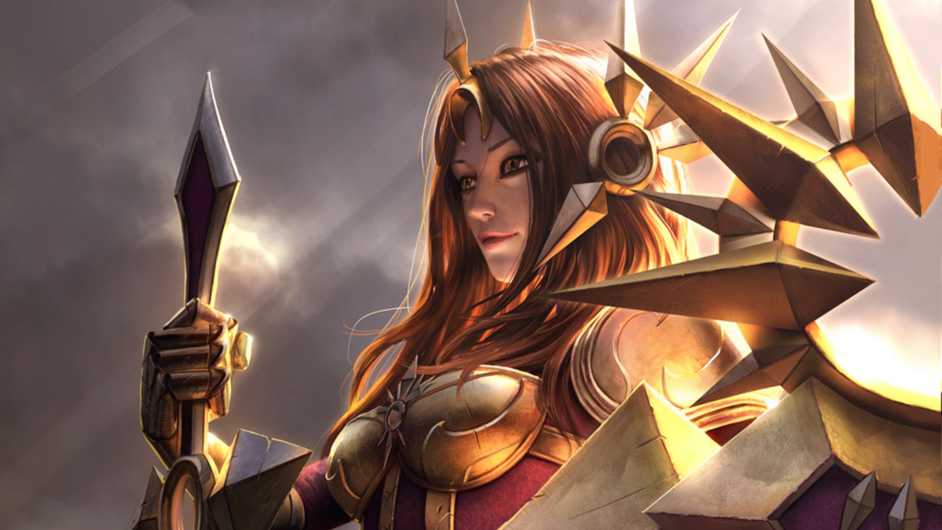 Download mobile wallpaper League Of Legends, Armor, Video Game, Leona (League Of Legends) for free.