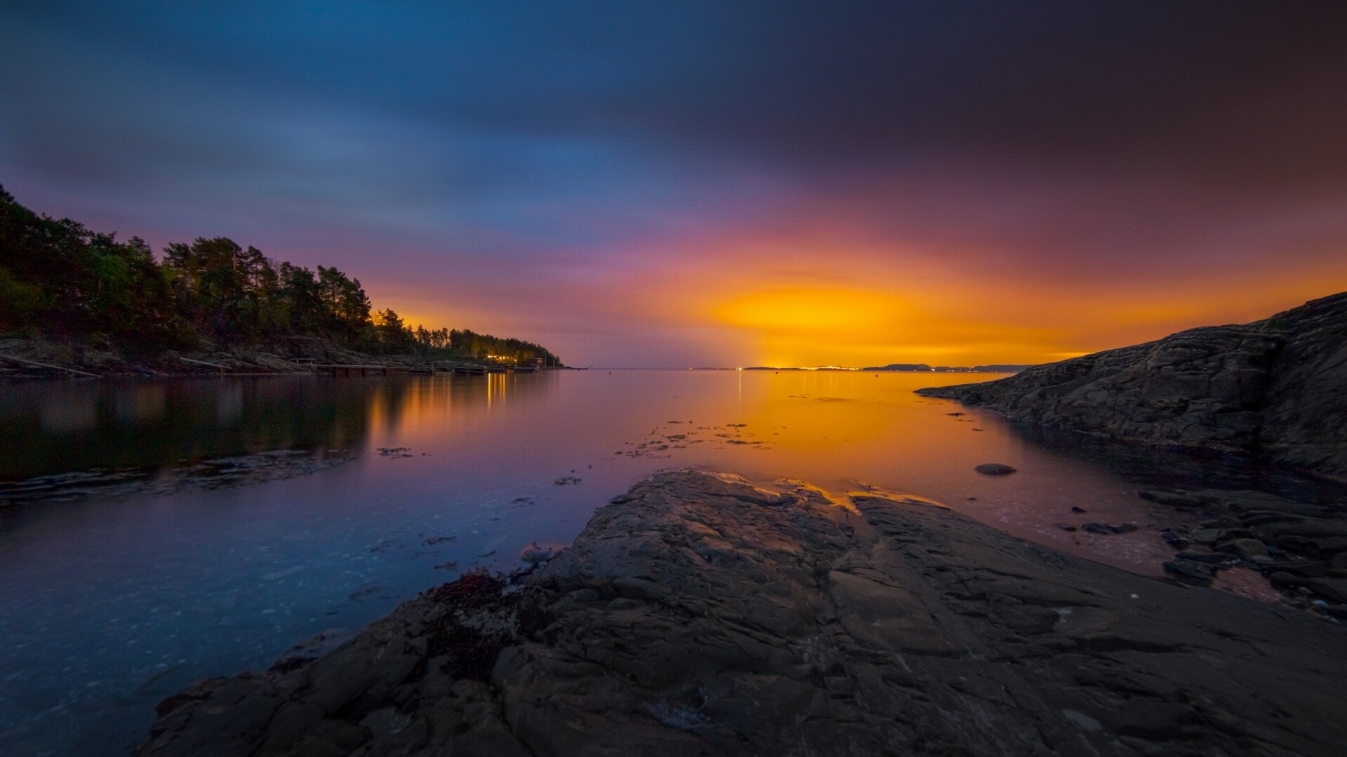 Téléchargez gratuitement l'image Coucher De Soleil, Horizon, Océan, La Nature, Terre/nature sur le bureau de votre PC