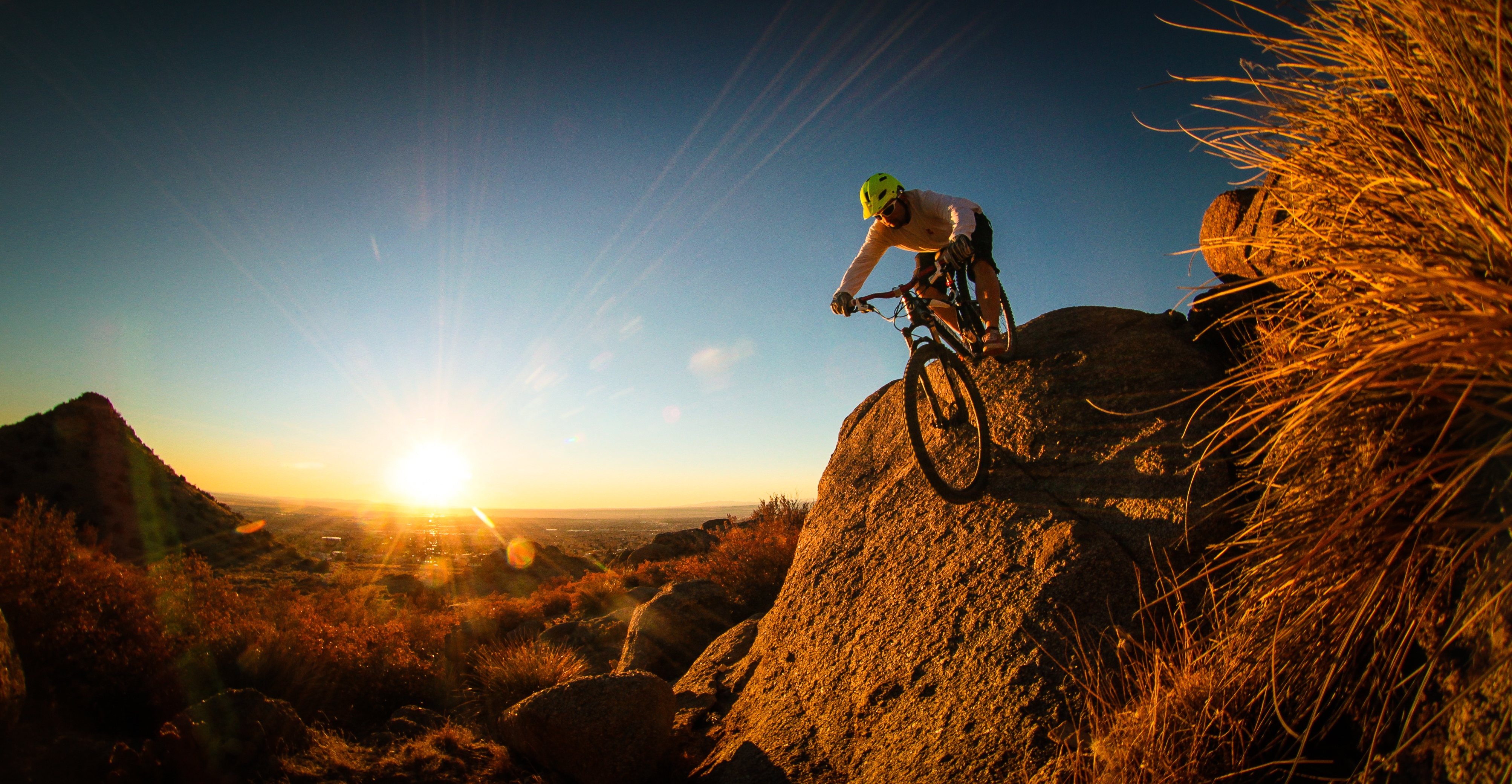 123690 Hintergrundbild herunterladen mountainbike, sport, mann, radfahrer - Bildschirmschoner und Bilder kostenlos