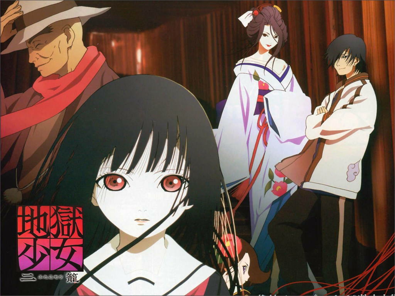 Download mobile wallpaper Anime, Jigoku Shōjo for free.