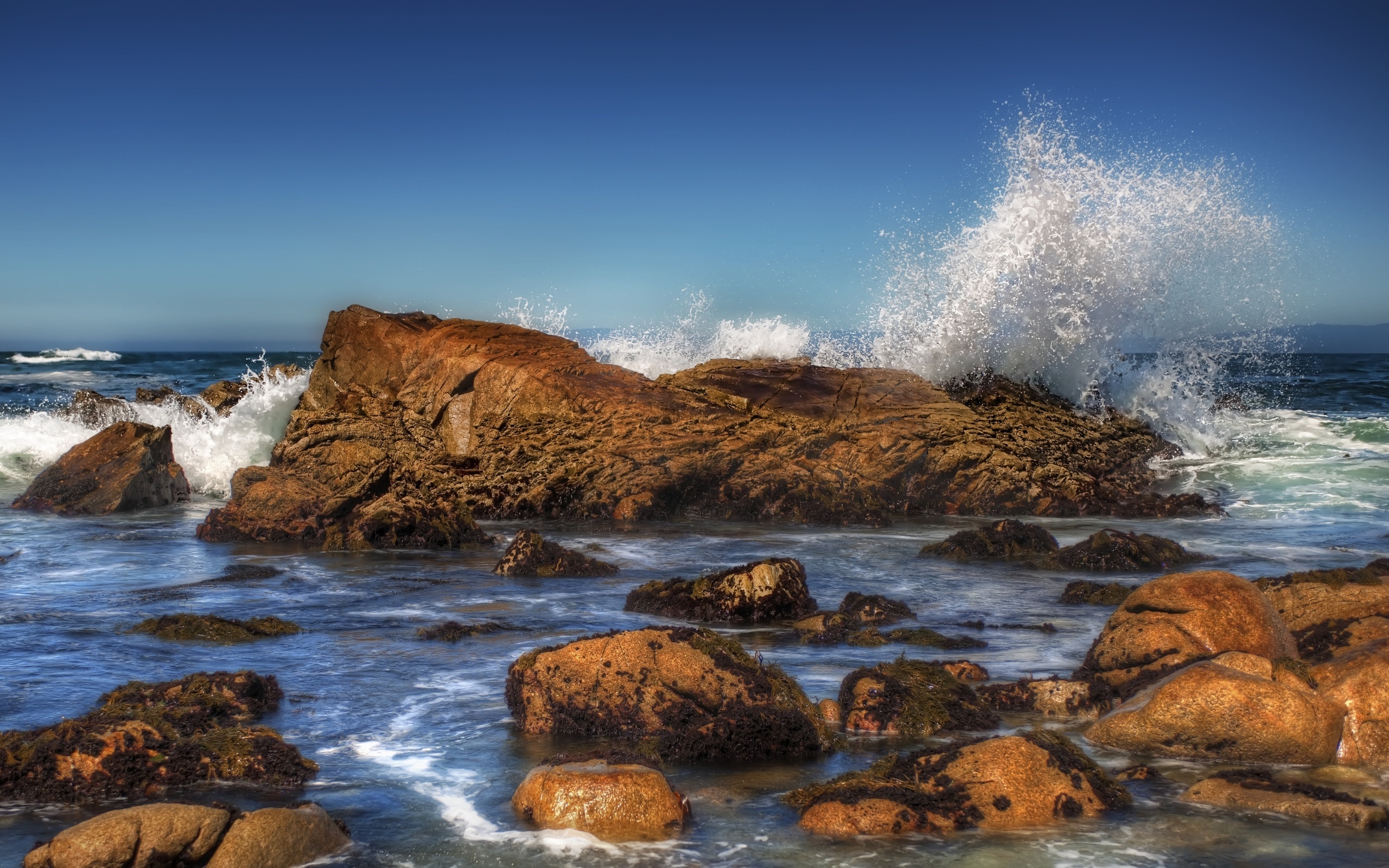 Laden Sie das Sea, Landschaft, Waves-Bild kostenlos auf Ihren PC-Desktop herunter