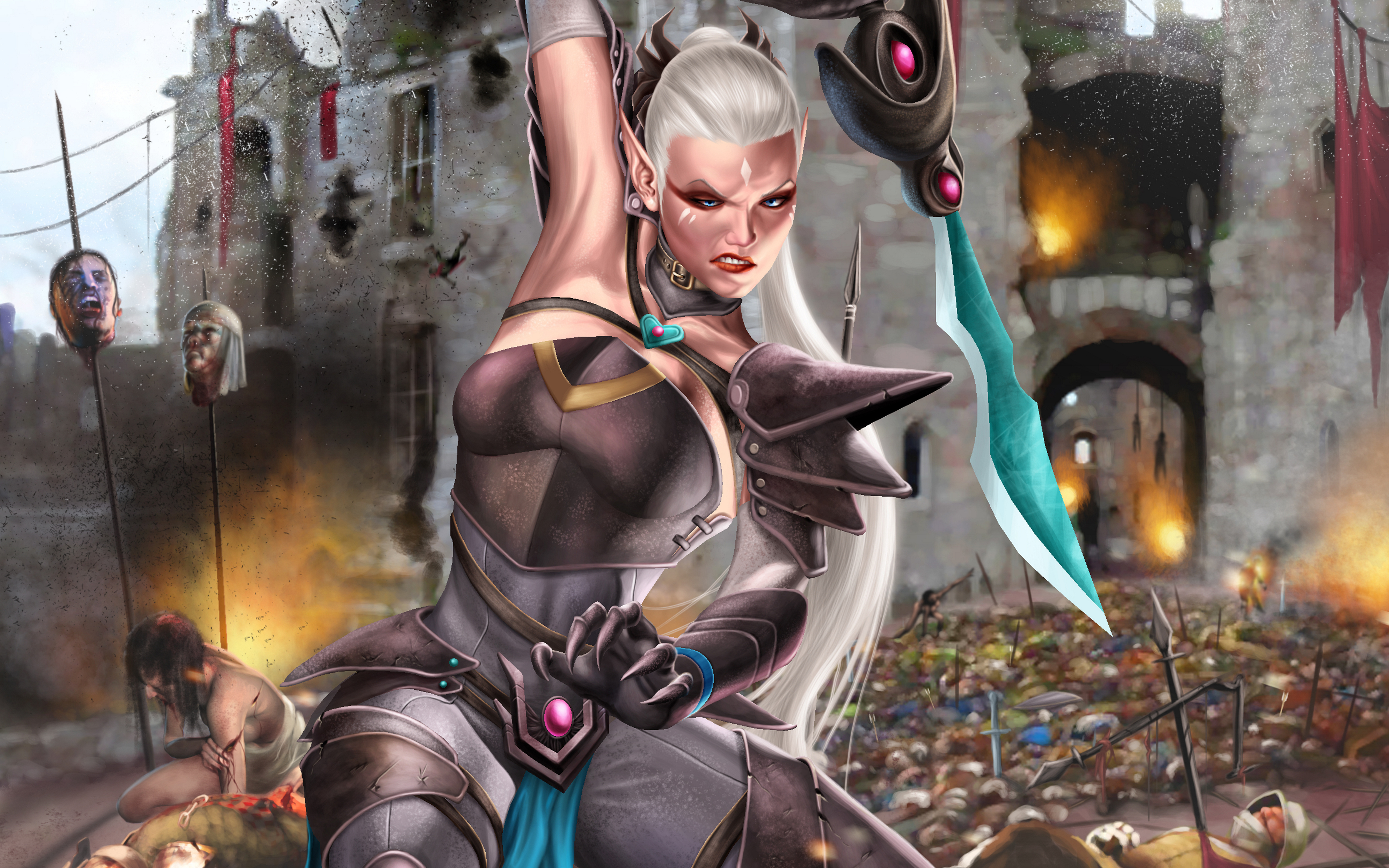 Download mobile wallpaper Fantasy, Women Warrior for free.