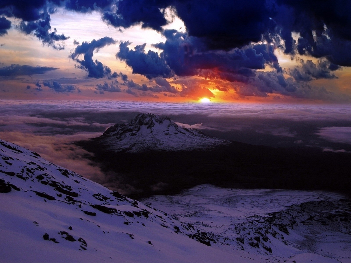 Descarga gratis la imagen Paisaje, Naturaleza, Nieve, Montañas en el escritorio de tu PC