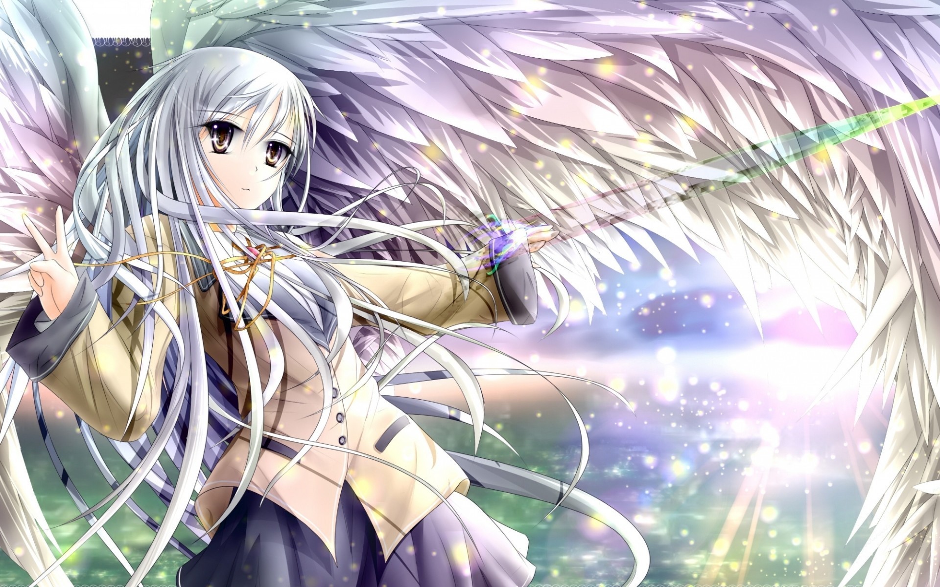 585868 descargar imagen animado, angel beats!, kanade tachibana: fondos de pantalla y protectores de pantalla gratis