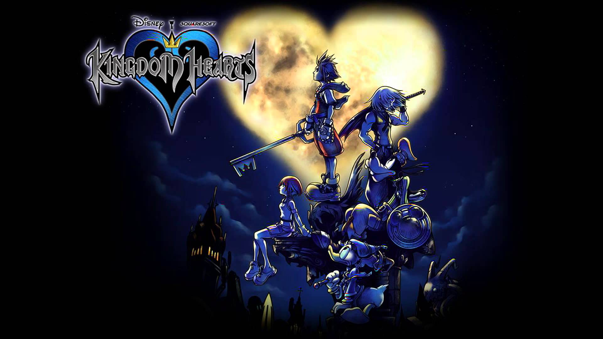 wallpapers kingdom hearts, video game