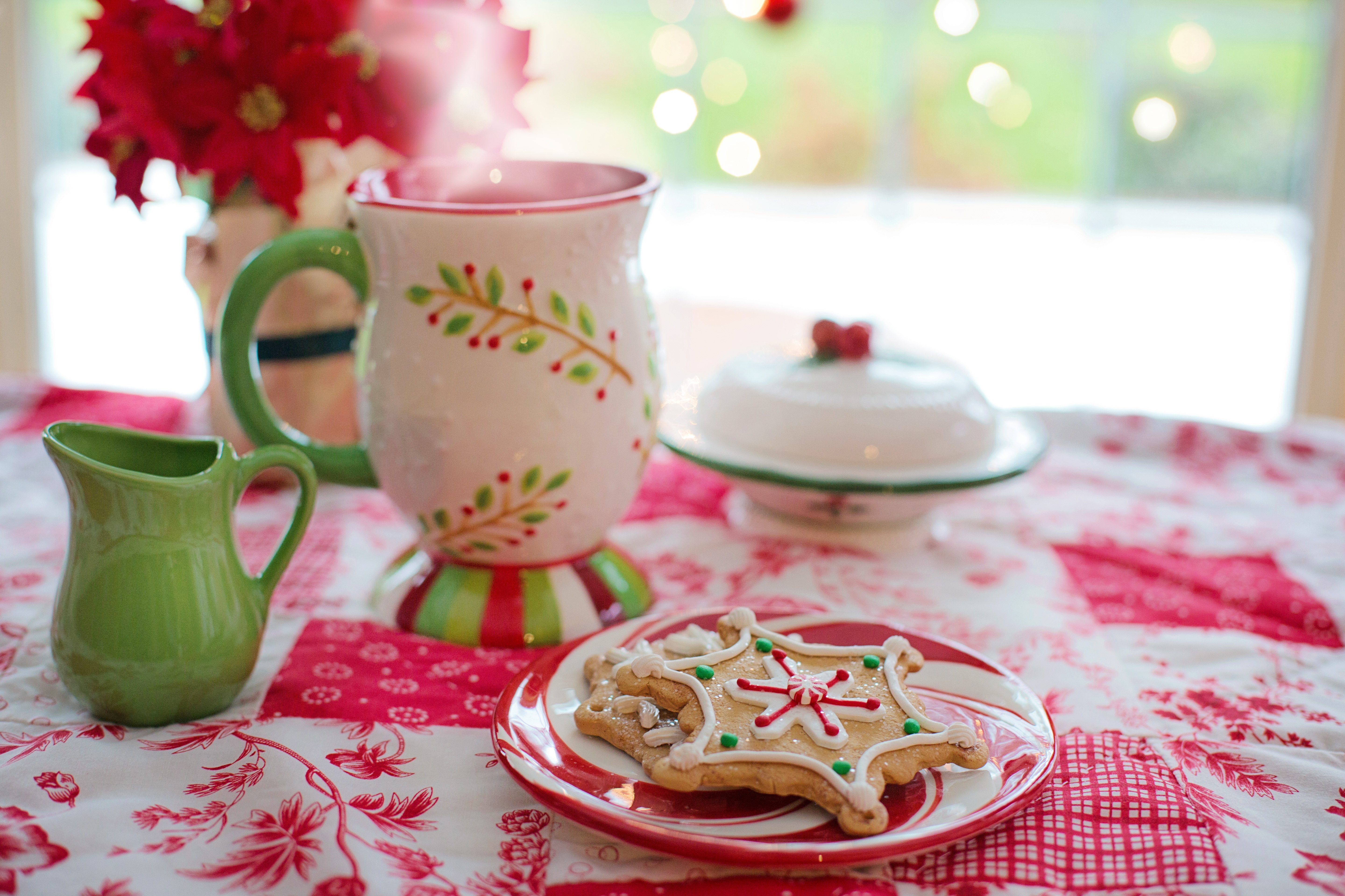Завантажити шпалери безкоштовно Різдво, Печиво, Натюрморт, Харчування картинка на робочий стіл ПК