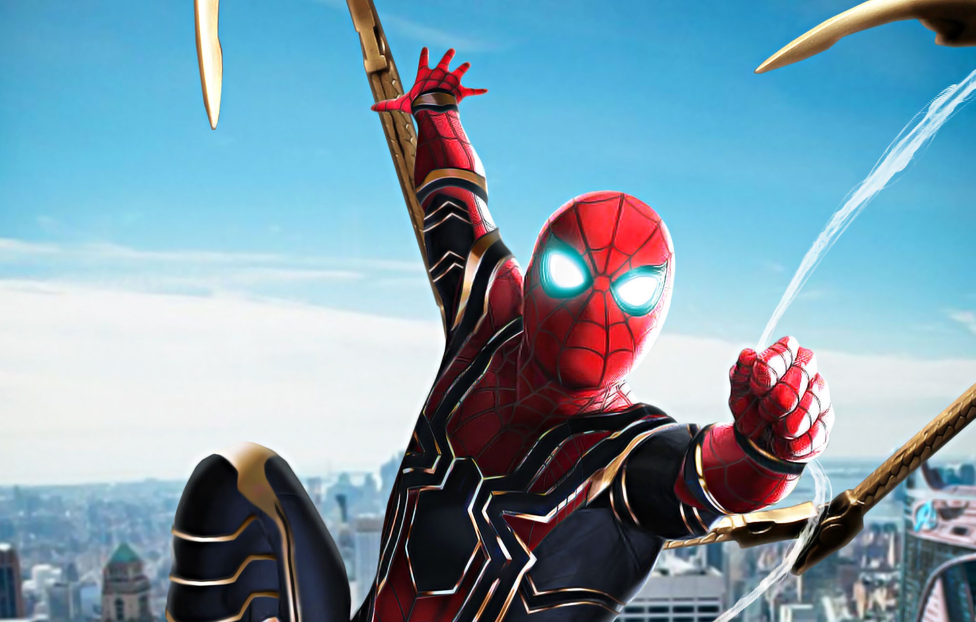 Laden Sie das Filme, Spider Man, Die Rächer, Eiserne Spinne, Avengers: Infinity War-Bild kostenlos auf Ihren PC-Desktop herunter