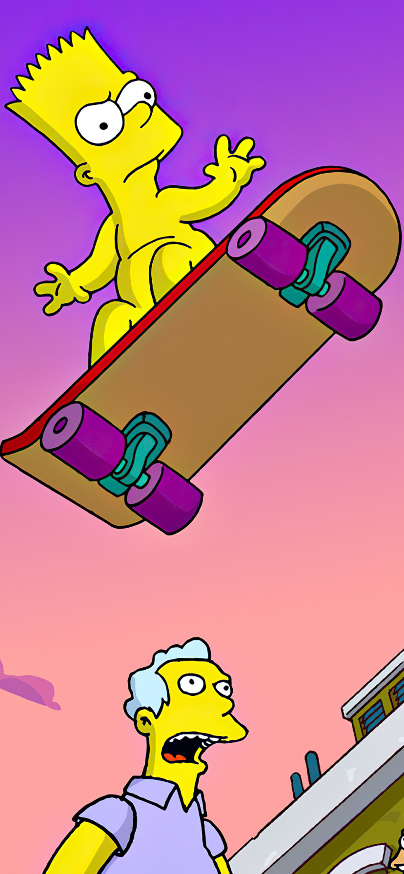 Handy-Wallpaper Die Simpsons, Fernsehserien, Bart Simpson kostenlos herunterladen.