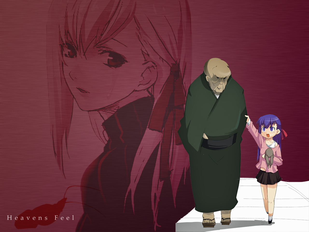 Free download wallpaper Anime, Fate/zero, Sakura Matou, Zoukem Matou on your PC desktop