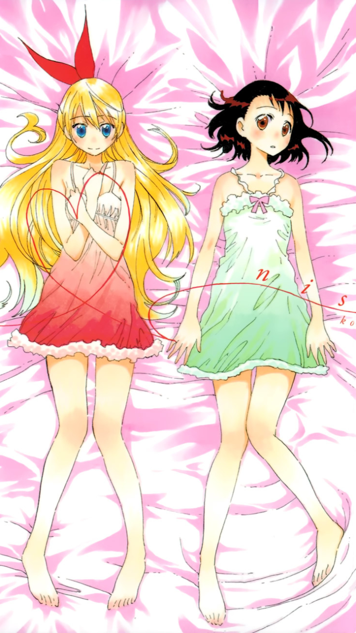 Download mobile wallpaper Anime, Chitoge Kirisaki, Kosaki Onodera, Nisekoi for free.